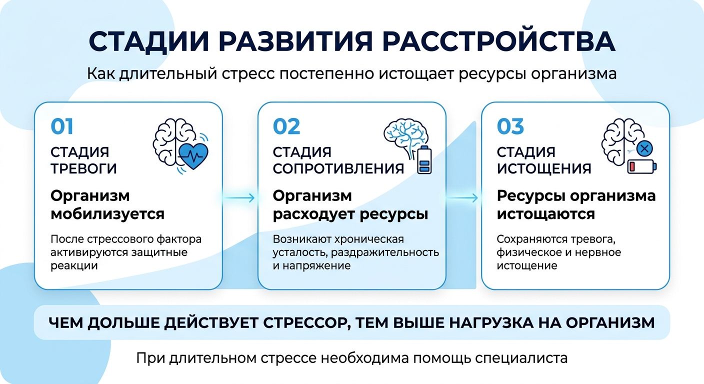 Лечение стресса в Харабалях инфографика